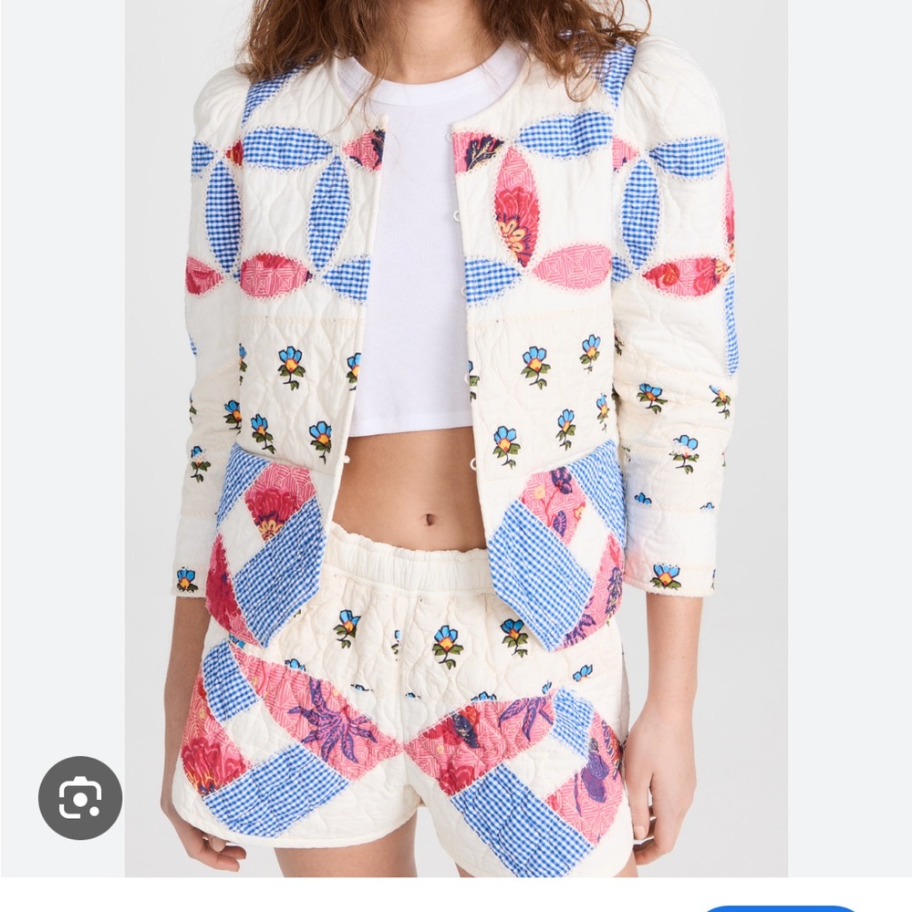 Floral Patchwork Jacket - image 1